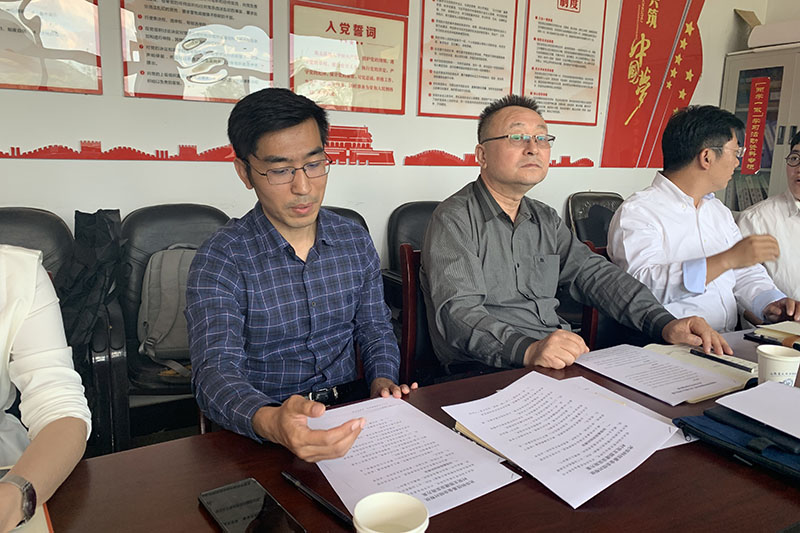 光华基金会副秘书长王溪一行赴灵丘考察调研