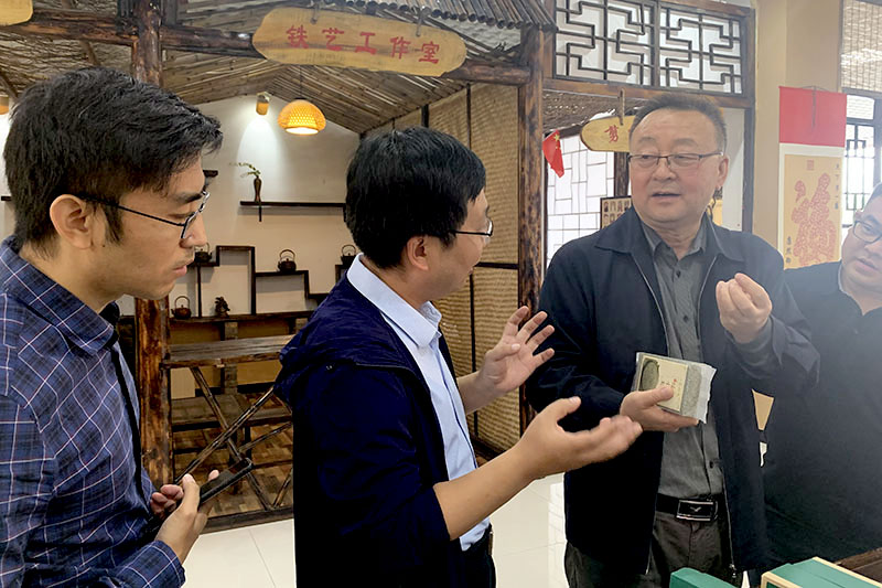 光华基金会副秘书长王溪一行赴灵丘考察调研